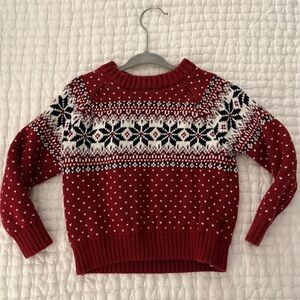 Toddler Holiday Sweater - Old Navy (never worn)